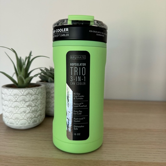 Brumate Hopsulator Trio 3-in-1 Can Cooler - Green - Picture 1 of 5